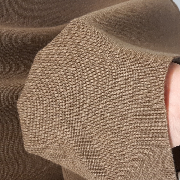 Tan/Brown Calvin Klein Sweater Dress - Picture 4 of 6